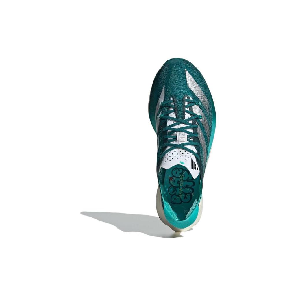 Adidas Adizero Adios Pro 3 Legacy blågrønn unisex joggesko Silver-Metallic Mint-Rush ID8470