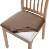 Stretch Dining Chair Seat Covers Removable Washable Upholstered Cushion Slipcovers For Home