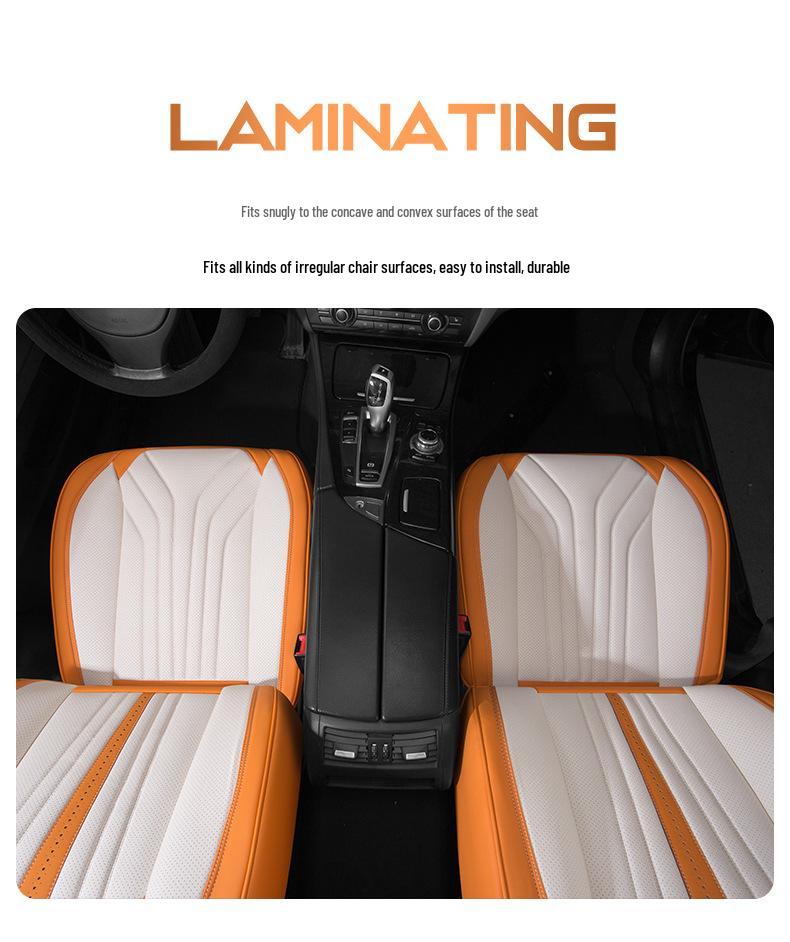 Leather Headrest Car Seat Cushion for BYD Dolphin, Song, Qin Plus DMi Pro EV - Universal Fit