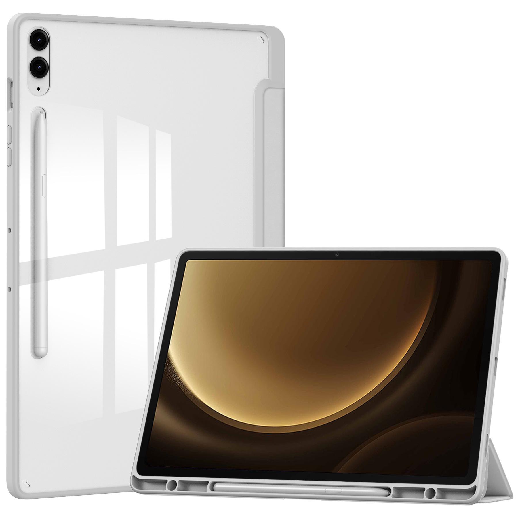 

Трехсекционный акриловый чехол для Samsung Galaxy Tab S10+/S9 Plus/S9 FE+ для использования за границей 12.4 Inch