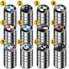 4 Stück Auto Logo Rad Reifen Ventilschaftkappen Abdeckung Für BMW M E46 E90 E39 E60 DF47 E36 E30 E61 E91 E92 E87 F10 F20 F30 X3 X5 i3 ix3