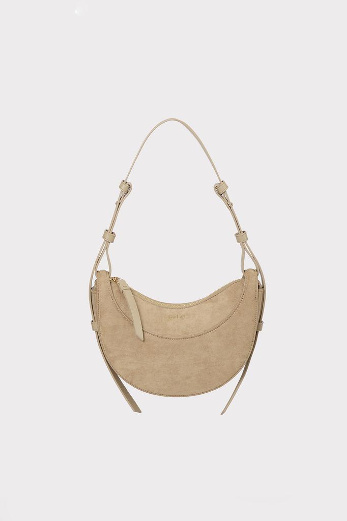 Women's Bag Niche New Autumn and Winter Frosted Crescent Bag Armpit Bag Women's Shoulder Bag Saddle Bag