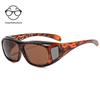 Unisex Night Vision Outdoor Sports Cycling Sunglasses with Yellow Lenses