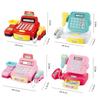 Children'S Mini Cash Register With Scanner Fruit Set Supermarket Play House Game Lights Sound Kids Toys Boy Girl Christmas Gifts
