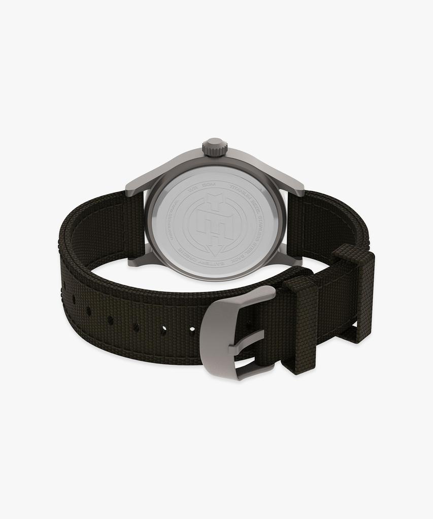 Taimaegseu Expedition Scout Khaki Armband Indiglo Hintergrundbeleuchtung Uhr 40mm