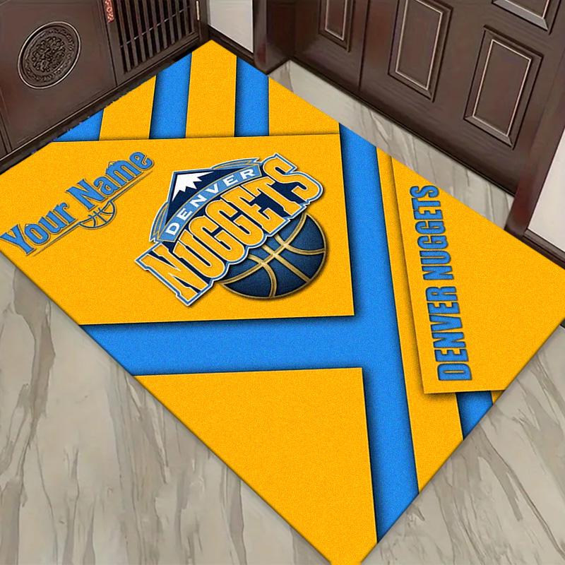 Name Custom Denver Nuggets Carpet Rug for Living Room Bedroom Home Sofa Decoration,Kids Play Non-slip Floor Mat