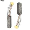 Førsteklasses erstatningskarbonbørster 2 stk for elektriske motorer 20 mm x 6 mm x 5 mm