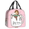Bolsa de Almuerzo Térmica Aislada Personalizada Enfermera En Apuros Doctor Enfermera Salud Médica para Mujeres Refrigerador Portátil Fiambrera Térmica Escuela