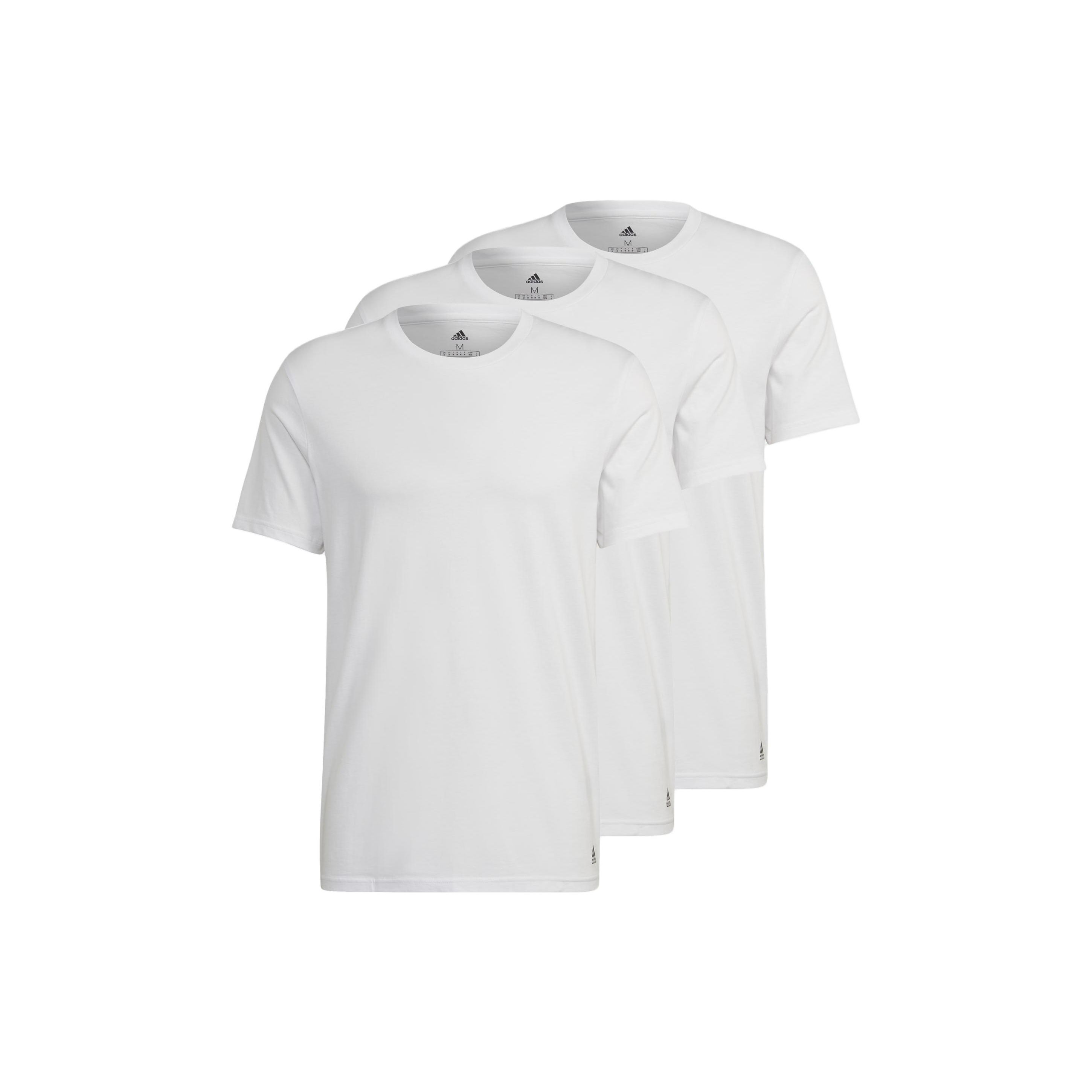 

Adidas Active Flex Cotton Crewneck Shirt Men Tops White GB1401 XXXL