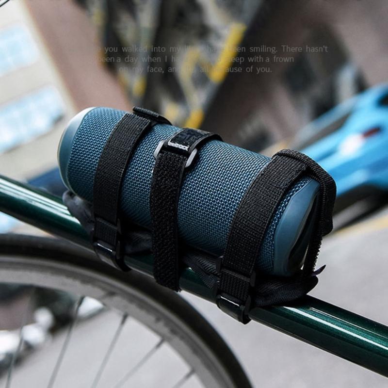 Secure Speaker Mount for Flip6/Sound Joy for Bike Golf Cart Easily Attach Water Bottle Adjustable 2 Strap Holder
