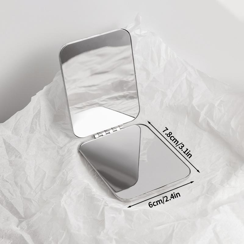 Specchio Cosmetico da Tavolo Pieghevole Semplice Portatile Specchio per Trucco Portatile Facile da Trasportare Specchi per Trucco da Viaggio Specchietti Tascabili