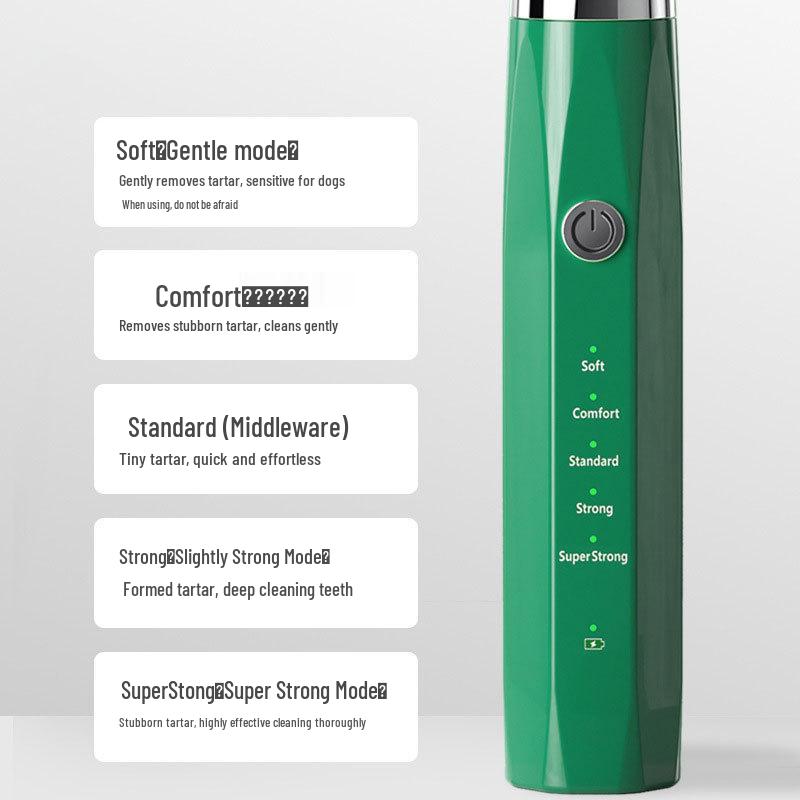 Ultrasonic Tartar Remover & Teeth Whitening Tool for Home Dental Care