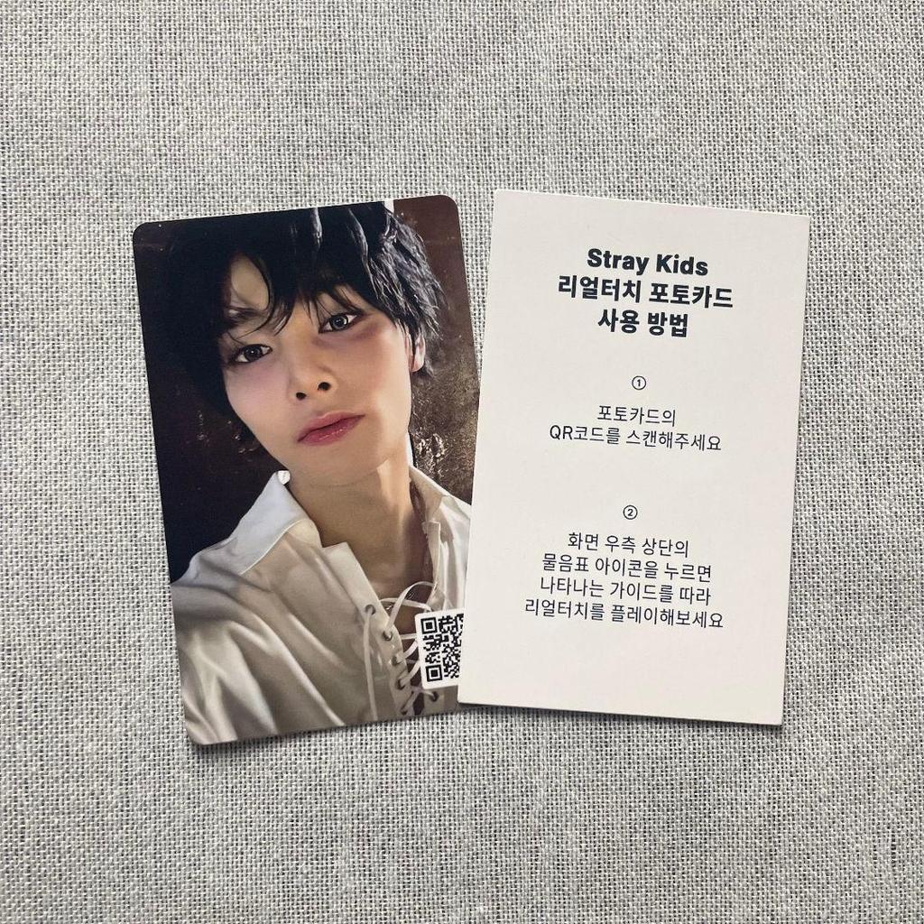 [USED] StrayKids Real Touch HOP QR Bonus Trading Card AIEN