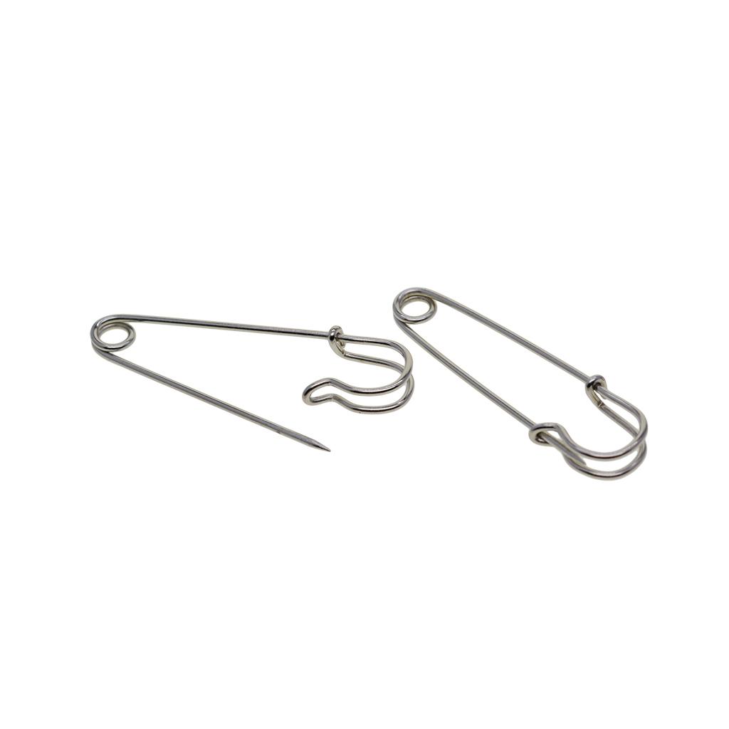 Safety Pins Large Heavy Duty Safety Pin 50pcs Blanket Pins Steel Wire Safety Pin
