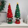 Artificial Christmas Tree Ornaments With Base Tabletop Christmas Tree for Holiday Party Home Farmhouse Decoration