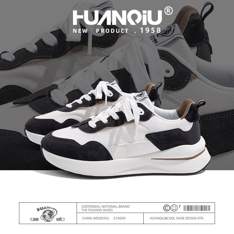Global ultra-light and thin casual shoes men's summer breathable student sports shoes shock-absorbing platform running shoes ZHQ-HY521