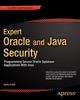 The Expert Oracle and Java Security : Programming Secure Oracle Database Applications With Java Book