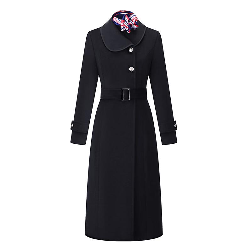 

Women s Professional Mid-length Wool Blend Overcoat 2XL
