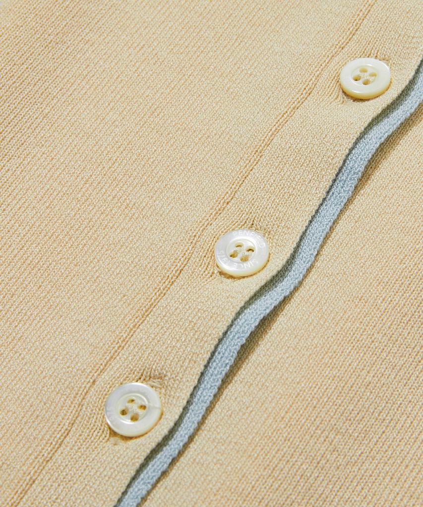 PENFIELD Knit Color-Blocked Slim Sleeveless Ivory_Fs2Ne60F