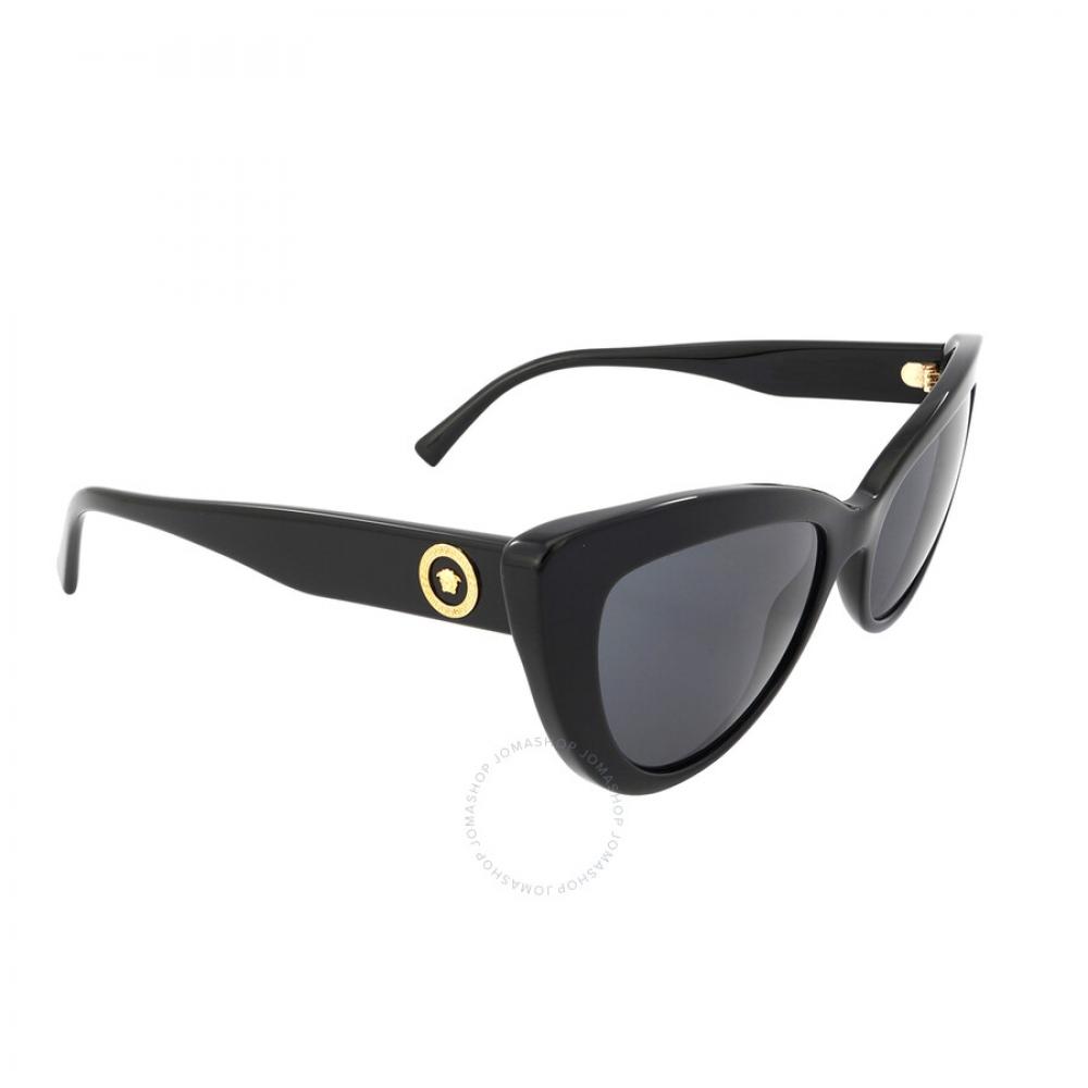 Versace Gray Cat Eye Ladies Sunglasses Ve4388 Gb1 87 54