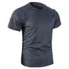 Men Summer Round Neck Tactical Military T-Shirt Men Camouflage Army Green Short Sleeve Tee Breathable Lightweight Quick-Dry Half Sleeve Top Daily Wear