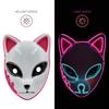 Anime Demon Kimetsu No Yaiba Tanjirou Sabito Makomo Cosplay Masks Halloween Costumes Accessories Party Props Gifts