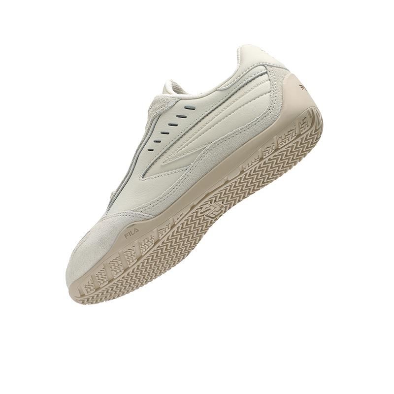 Fila Turbo Fashion Comfortable Lightweight Low-Top Skate Shoes Women Sneaker White Gray F12W511210FWS
