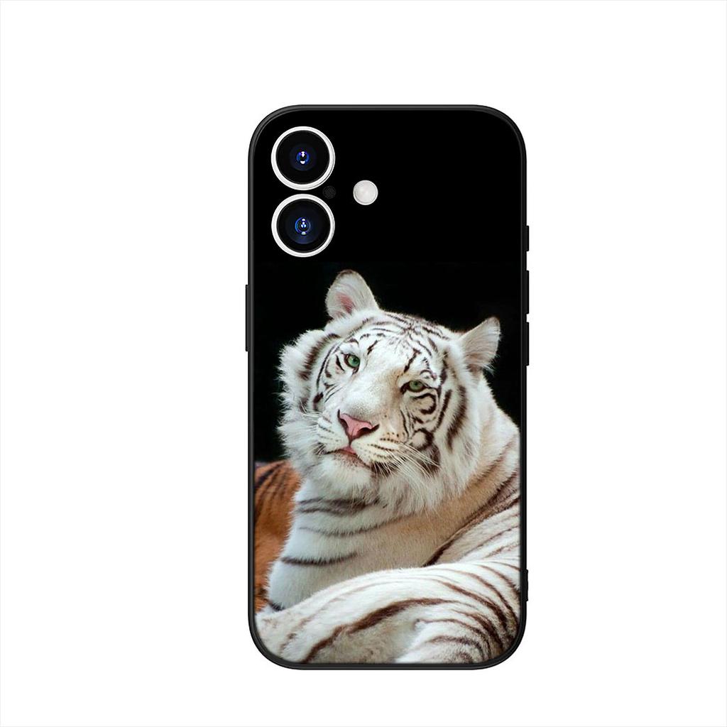 Phone Cover for Apple iPhone 17 16 15 11 Pro XS Max XR 6 7 8 Plus + SE 2020 5 16E Case Tiger Animal Casing