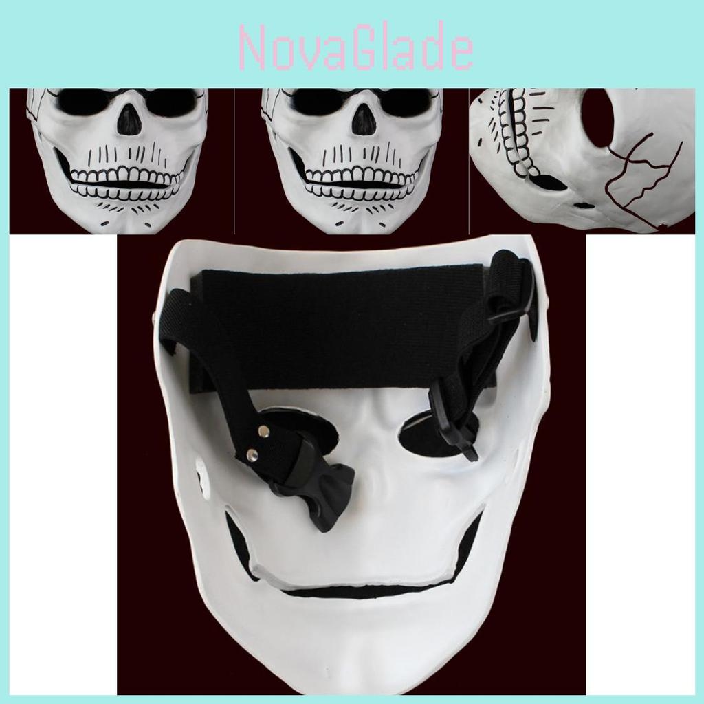 James Bond 007 Ghost Party Mask Halloween Skull Face Mask For Costume Parties