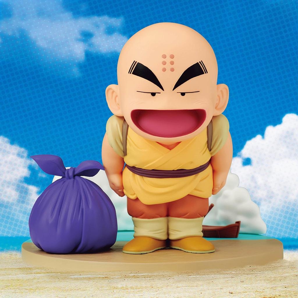 Dragon Ball Figure Krillin History Box 10cm Size Approx. (including base)
