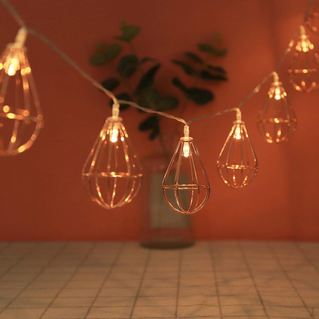 Battery Powered Portable Holiday Decoration 10LED Globe