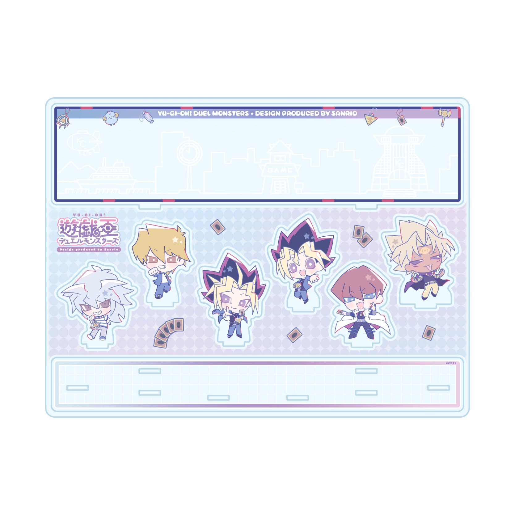 

Дизайн Duel Monsters производства Sanrio 01 Параллельный дизайн Акриловая диорама Yu-Gi-Oh! [Иллюстрация для коллаборации]
