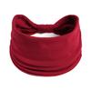 Women's Solid Color Elastic Yoga Headband - Wide, Sweat-Absorbing Sport Macaron Design