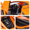 1:24 Scale Revuelto Senna Spray Sports Car Model Toy Sound Light Doors Opened Alloy Diecast Miniature Vehicles Gifts for Boys