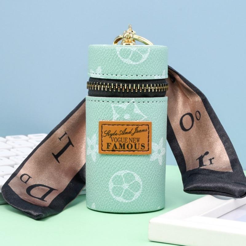 Old flower change bag new small bag pendant earphone bag mouth red envelope mini keychain bag