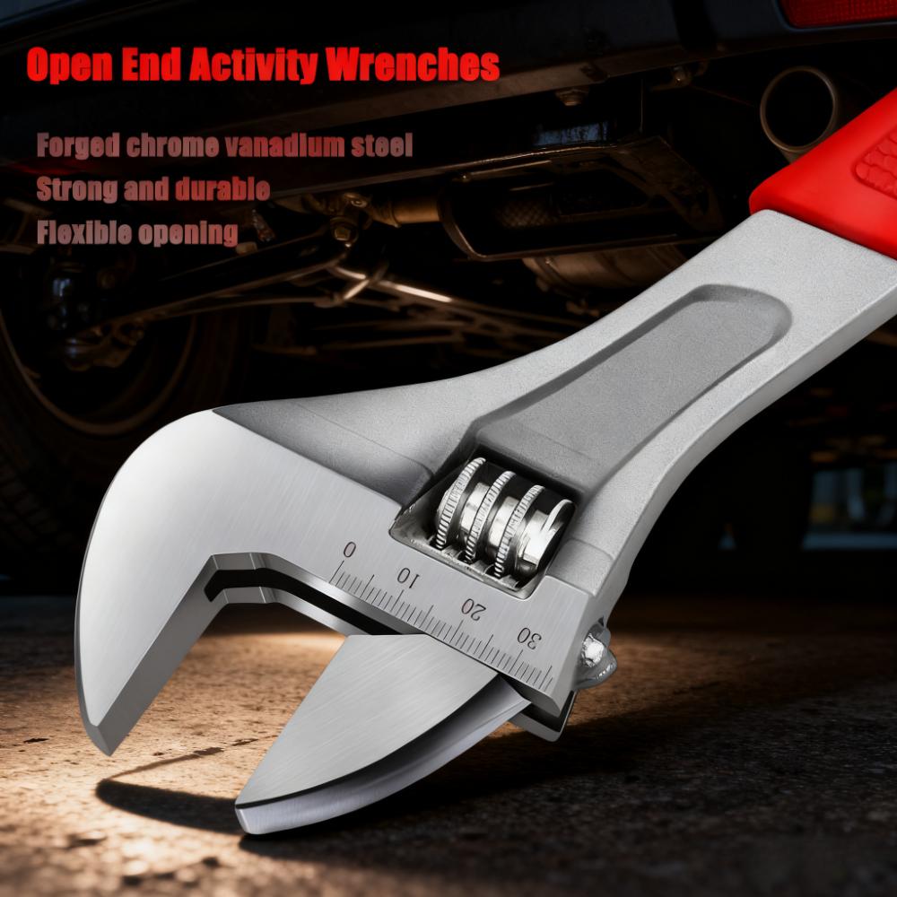 Multi-function Wrench Set Easy To Carry for Car Framing or General Wrenching Needs Short Handle Open Bathroom Wrench