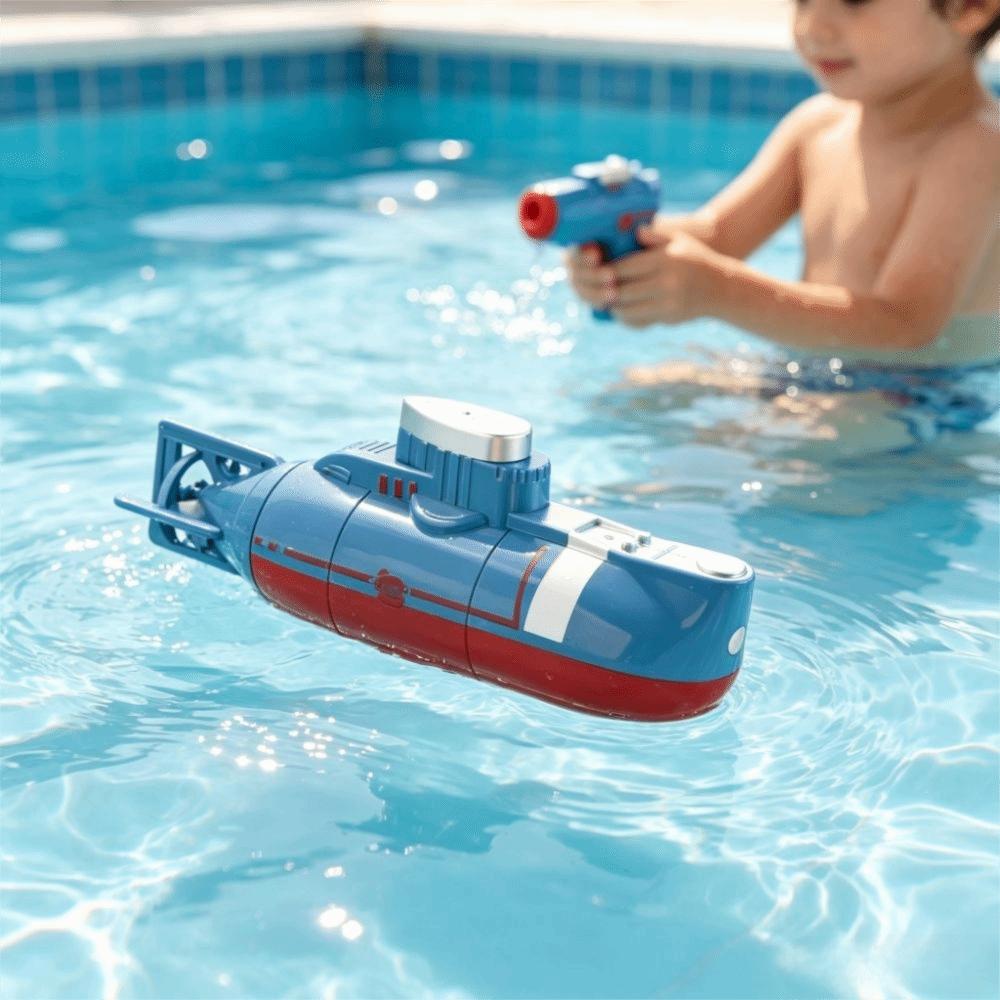 Simulation Model Remote Control Boat Waterproof Waterproof RC Boat Diving Toy Outdoor Use