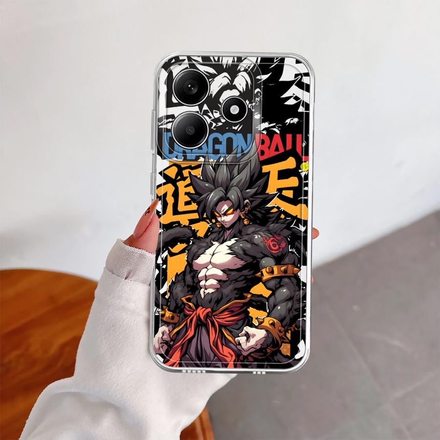 Soft Phone Cover Case for Xiaomi Redmi Note 14 Pro Plus 12S 9 10 13C A4 11 10S 12 Note 13 14C 11S Dragon Ball Son Goku