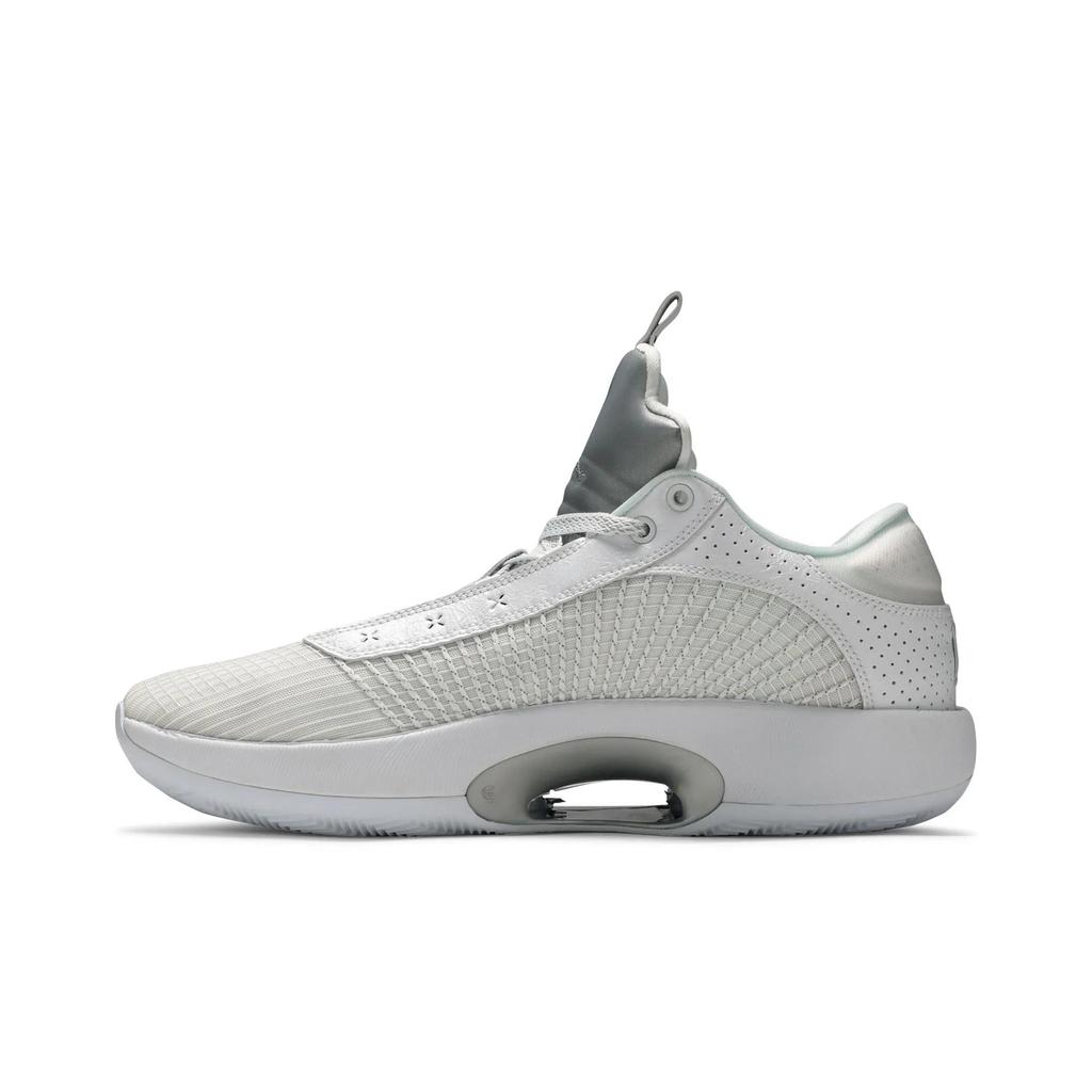 Air Jordan 35 Low PF 'White Metallic Silver' (Unisex) White / White / Metallic Silver Basketball Shoes CW2459 100