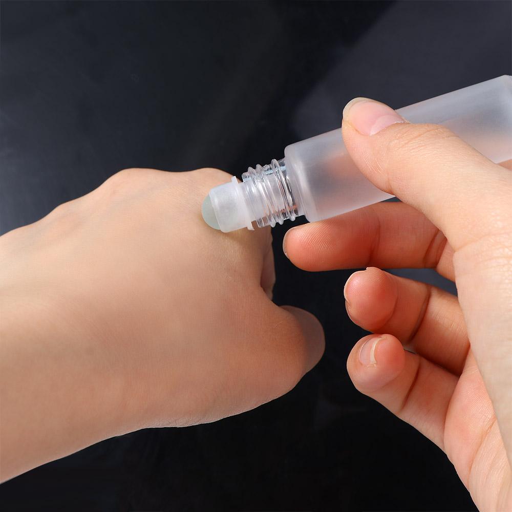 Matte Sample Vials Perfume Case Empty Rollerball Bottles Refillable Bottle Essential Oil Bottle