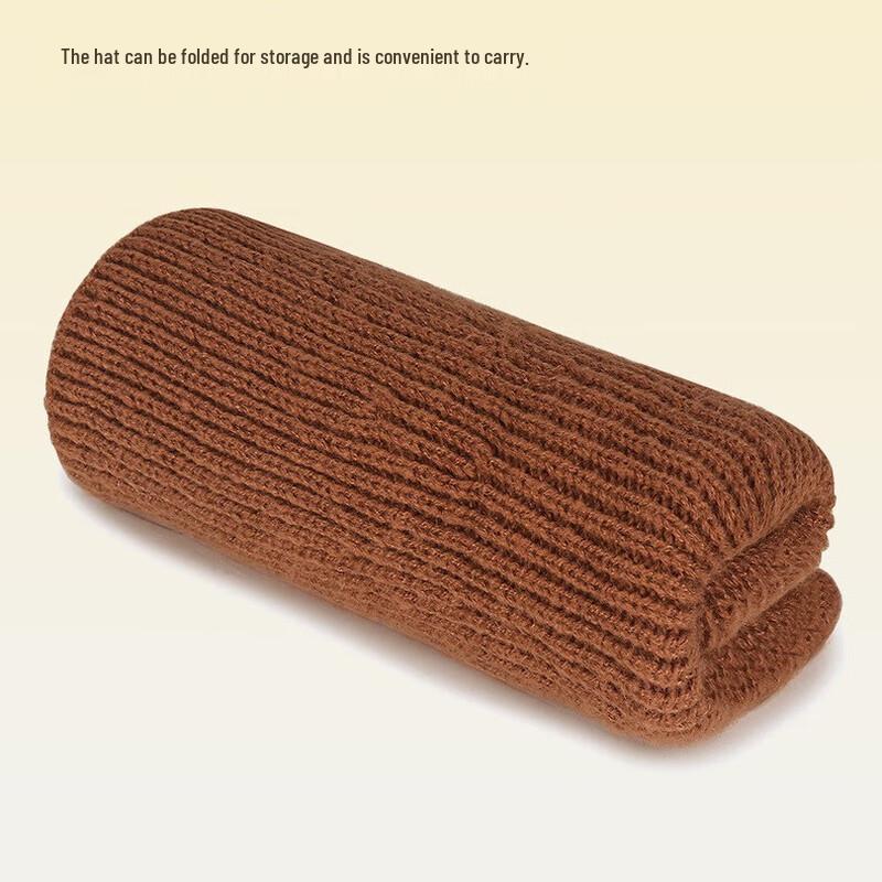 Zhen Yueqi Women's Knitted Balaclava Hat Scarf Shawl