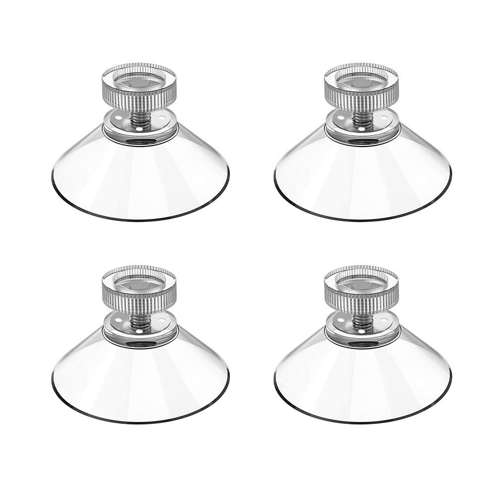 

4/8 Pcs Suction Cup 40mm 8mm Clear Suction Nut PVC 4PCS
