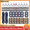 Kit Piese de Schimb pentru Aspiratorul Robot Eufy X10 Pro Omni Accesorii Perie Principală Filtre Sac de Praf Pad-uri Mop Perii Laterale