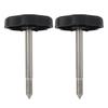 6-Pack Soft Top Window Frame Knobs for 2007-2018 Jeep Wrangler JK 4-Door