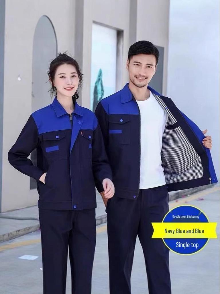 Men's and Women's Durable Long Sleeve Workwear Suit for All Seasons