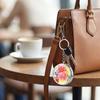 Pills Box Keychain With Mirror And Sealed Metal Compartment Keychain Moisture-Proof Medicines Dispenser Travel Accessory