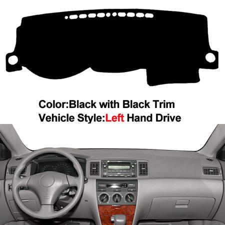 Car Auto Dashboard Cover Dashmat Pad Carpet Dash Mat Cushion For Toyota Corolla Altis Runx Allex 2002 2003 2004 2005 2006 2007