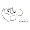 Silicone Radiator coolant Hose Fit For Aprilia RS 660 RS660 2021-2025 White