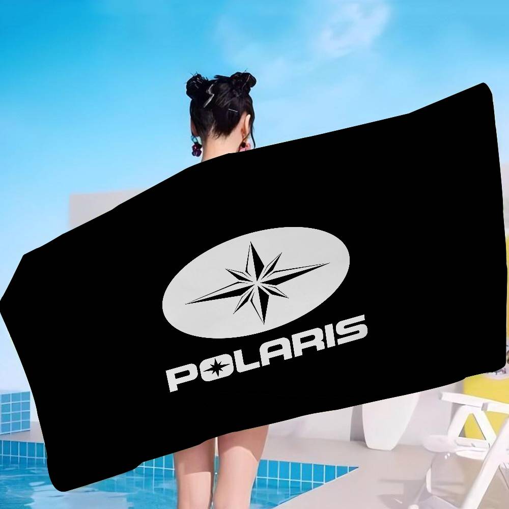 P-Polaris Microfiber Printed Beach Towel Mountain Climbing Yoga Beach Swimming Running Absorbent Soft Towel