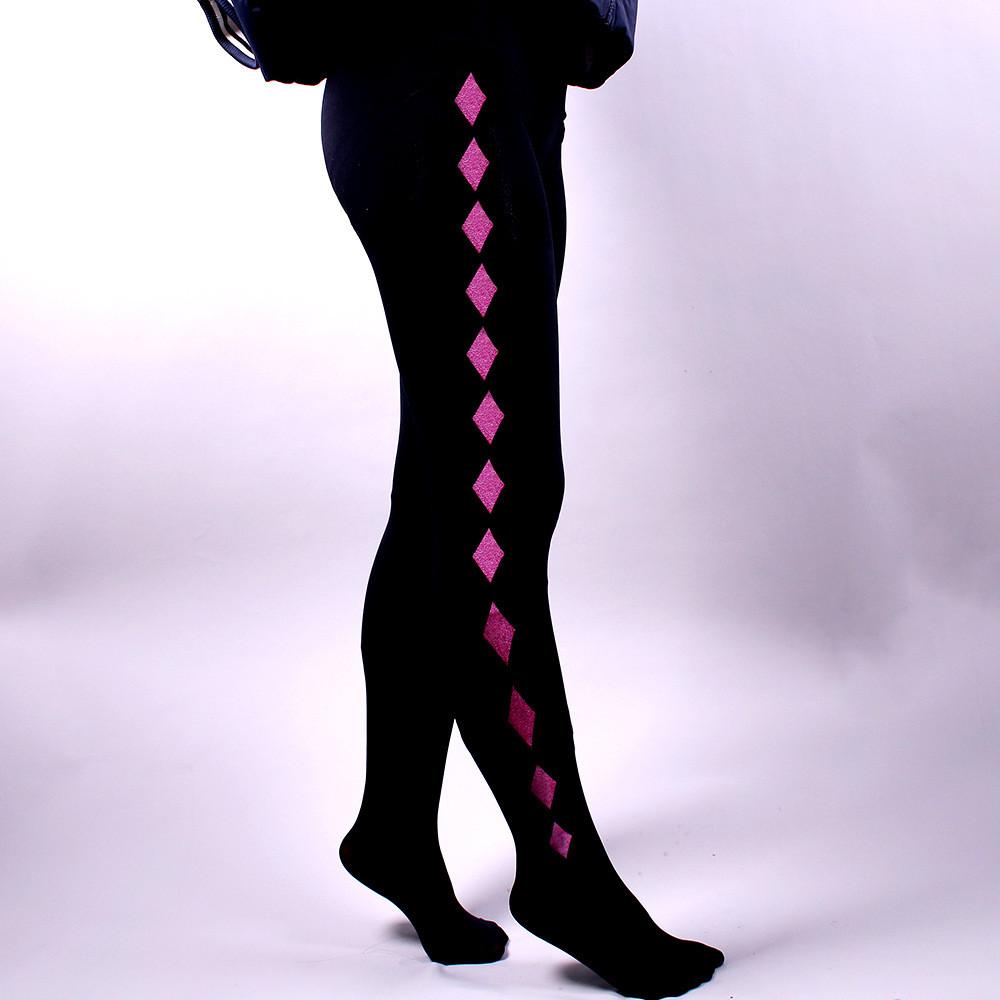 Puella Magi Madoka Magica Akemi Homura Cosplay Leggings With Knit Fabric For Daily Wear